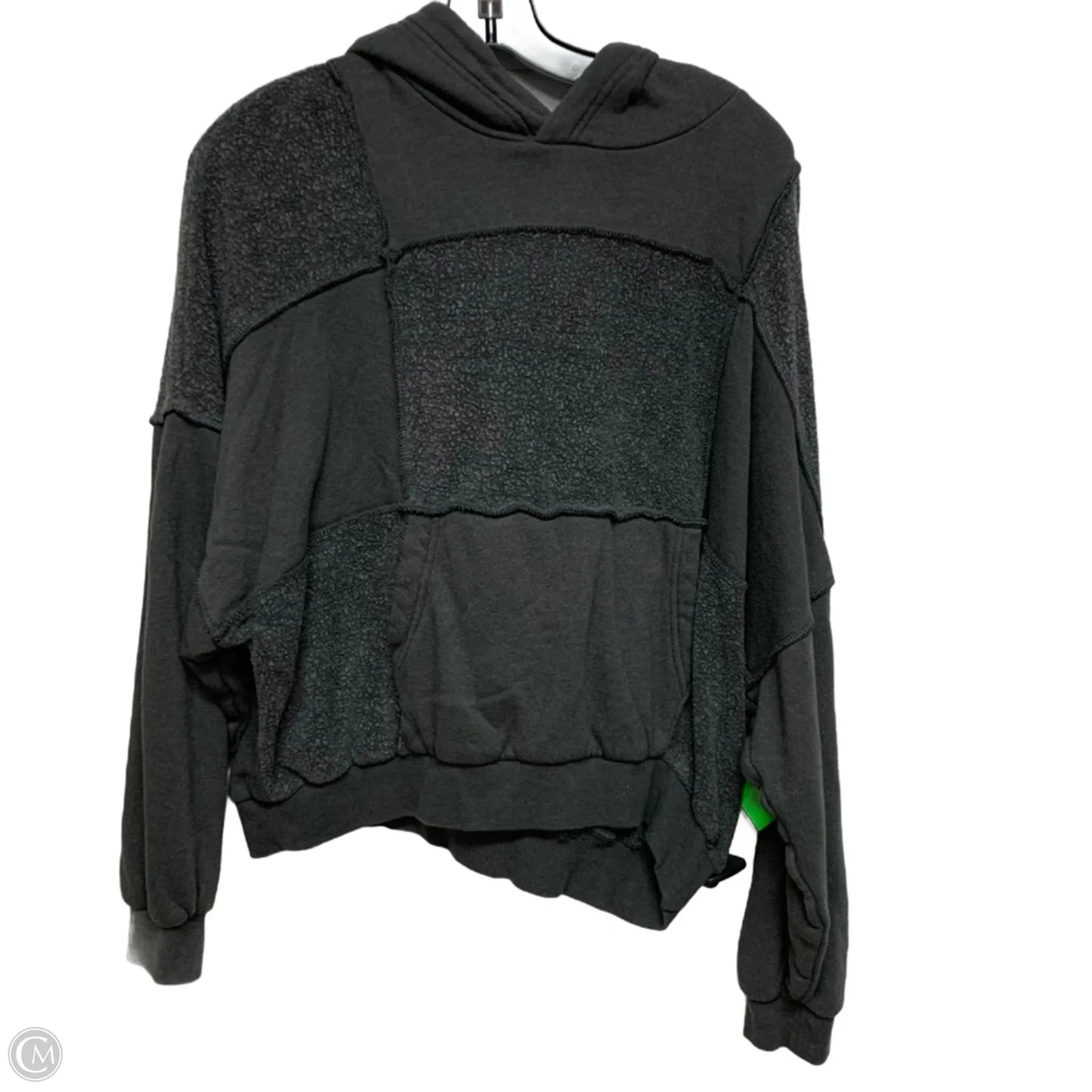 Sweatshirt Hoodie By Aerie In Grey, Size: S