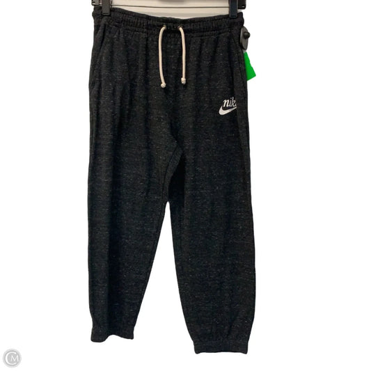 Athletic Pants By Nike Apparel In Grey, Size: S
