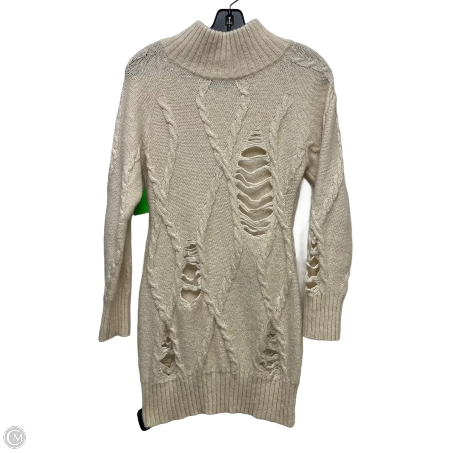 Dress Sweater By Black Horn In Cream, Size: S