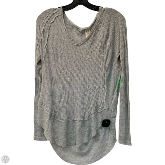 Top Long Sleeve By We The Free In Grey, Size: Xs