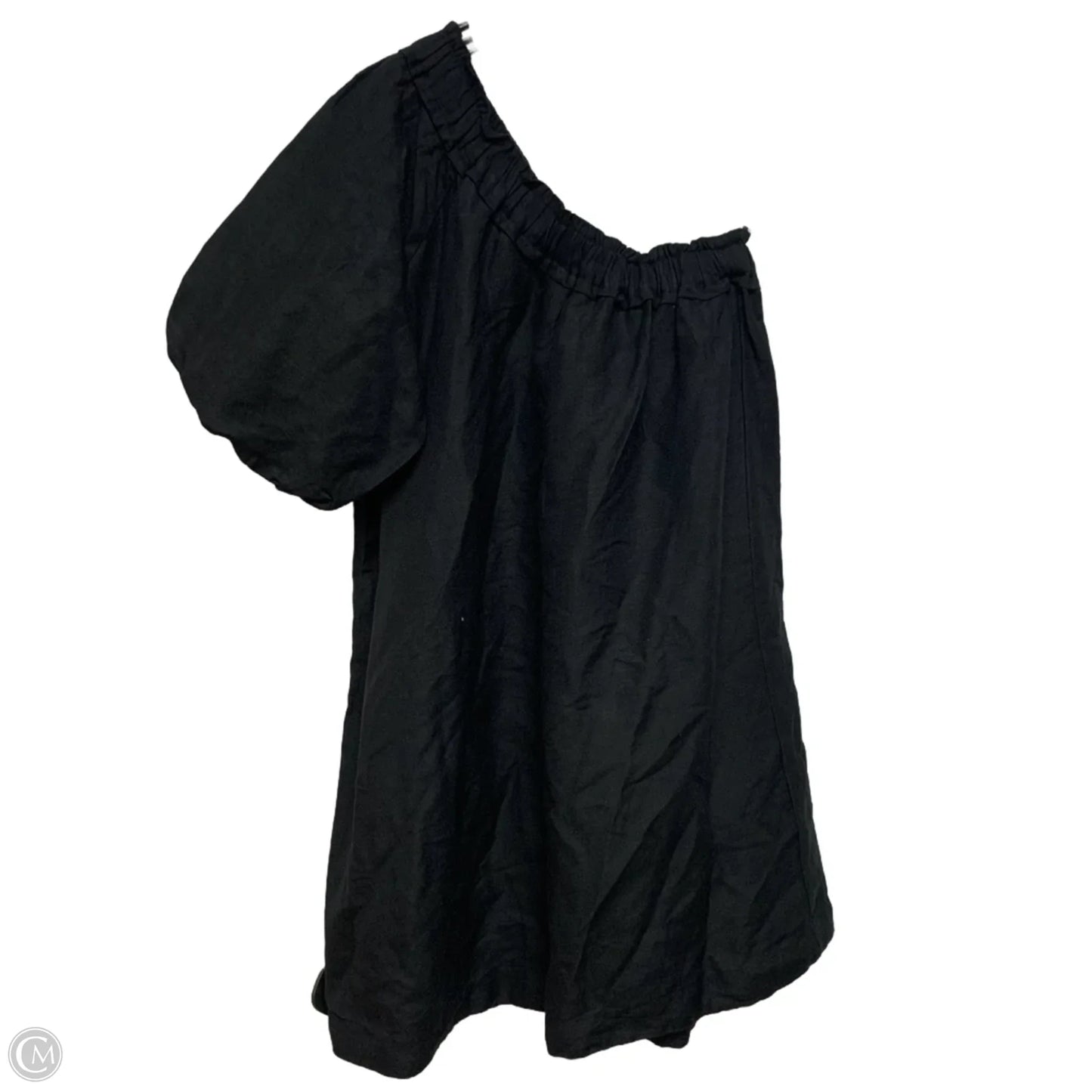 Top Short Sleeve By Anthropologie In Black, Size: Sp