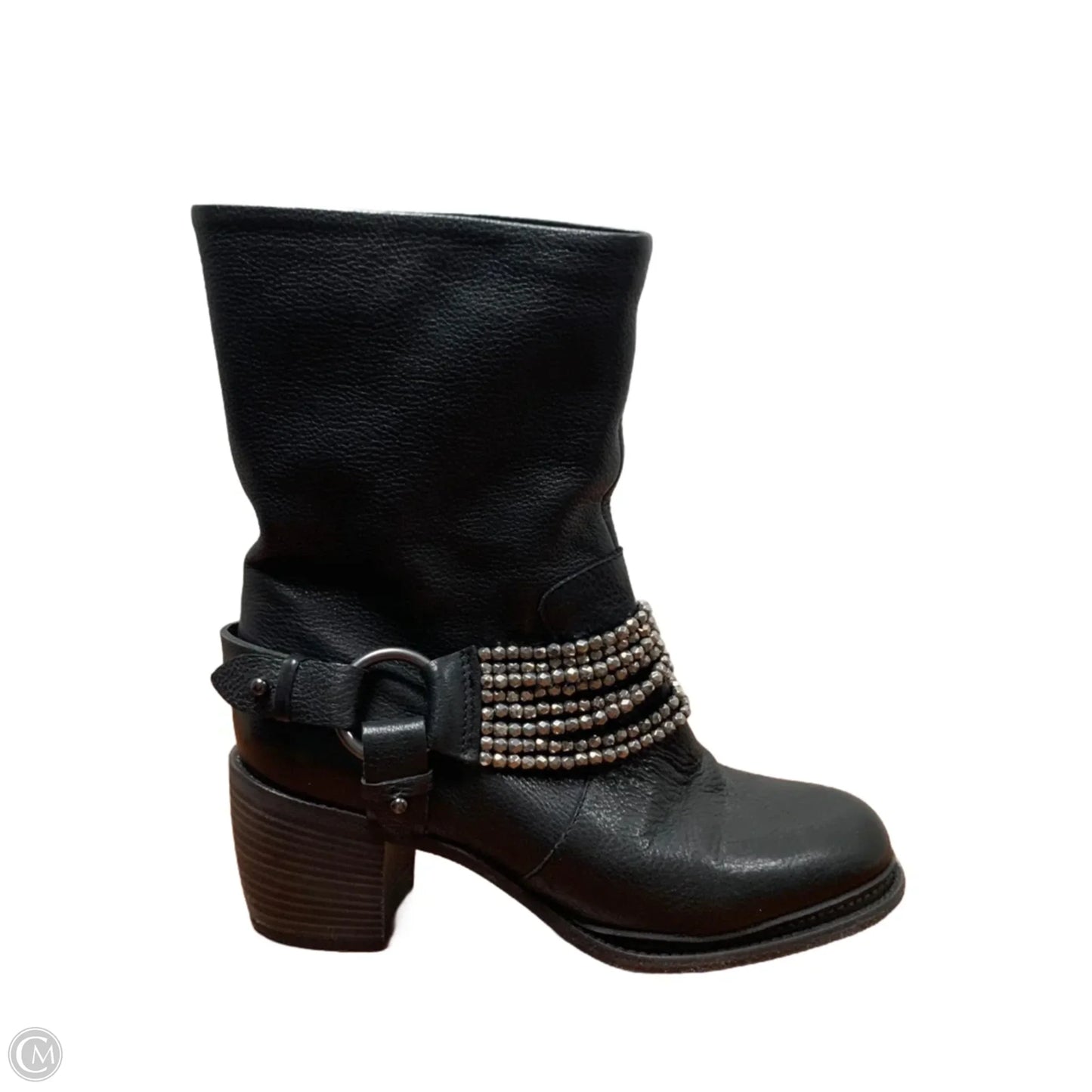 Boots Designer By Vera Wang In Black, Size: 7