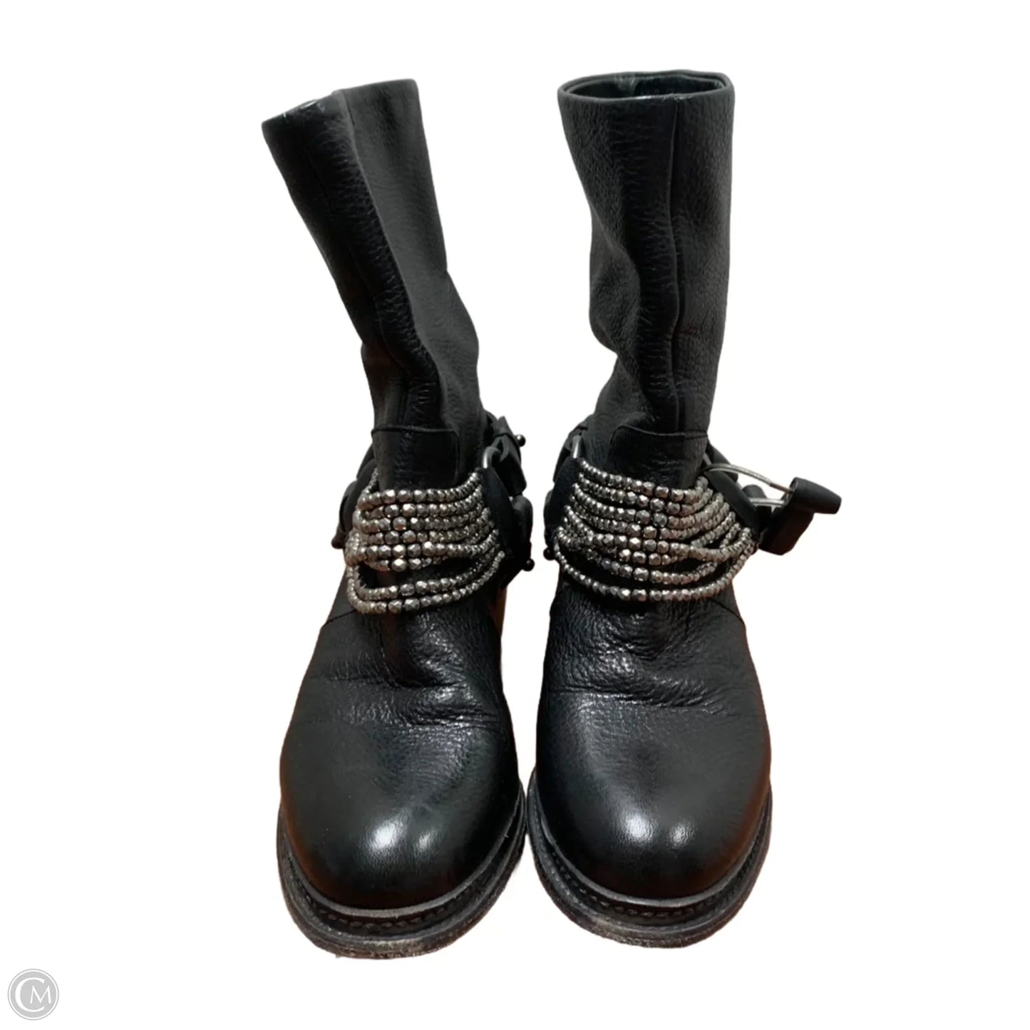 Boots Designer By Vera Wang In Black, Size: 7