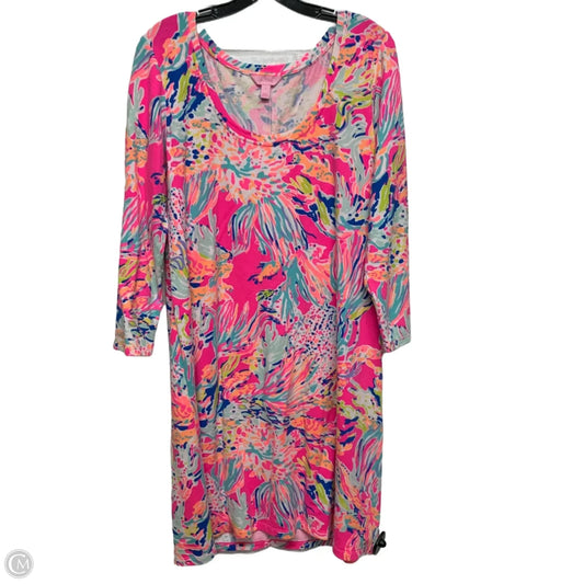 Dress Designer By Lilly Pulitzer In Pink, Size: L