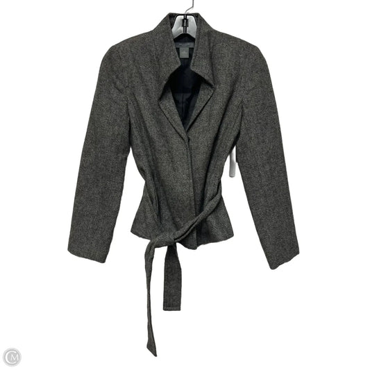 Blazer By Ann Taylor In Grey, Size: XSp