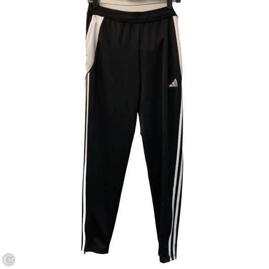 Athletic Pants By Adidas In Black, Size: M