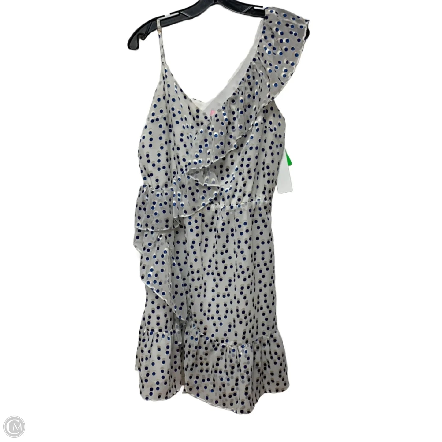 Dress Designer By Lilly Pulitzer In Blue & White, Size: M