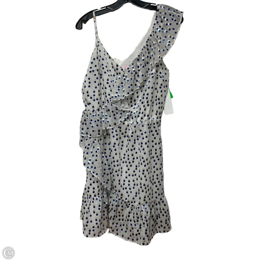 Dress Designer By Lilly Pulitzer In Blue & White, Size: M