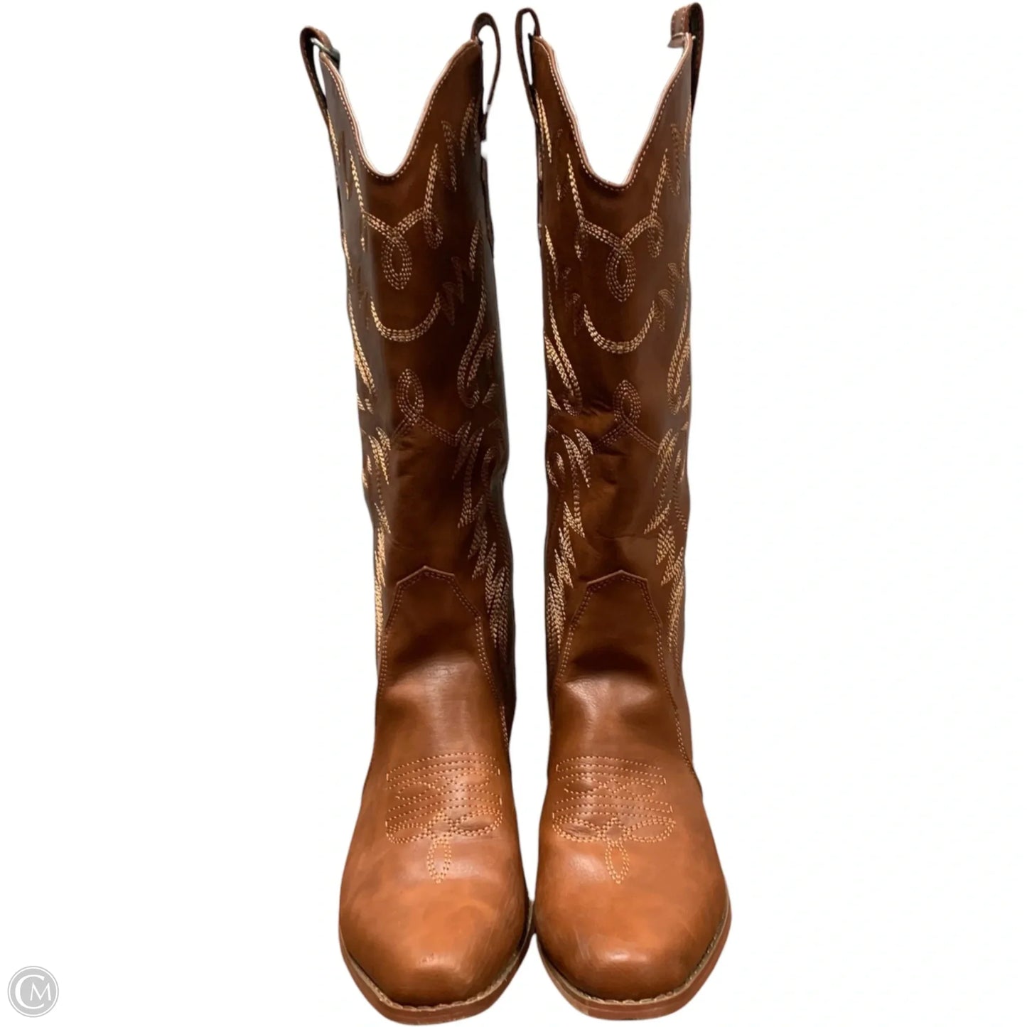 Boots Western In Brown, Size: 8