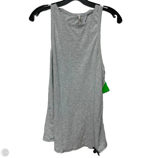Athletic Tank Top By Lululemon In Grey, Size: L