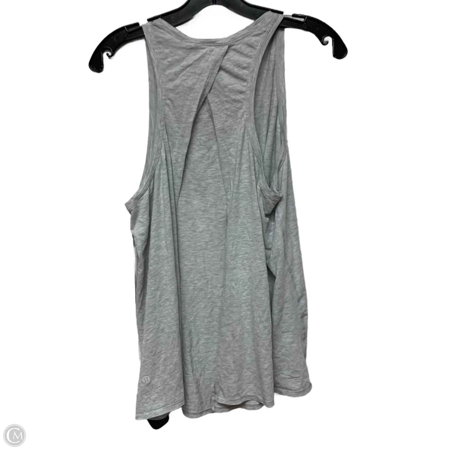 Athletic Tank Top By Lululemon In Grey, Size: L