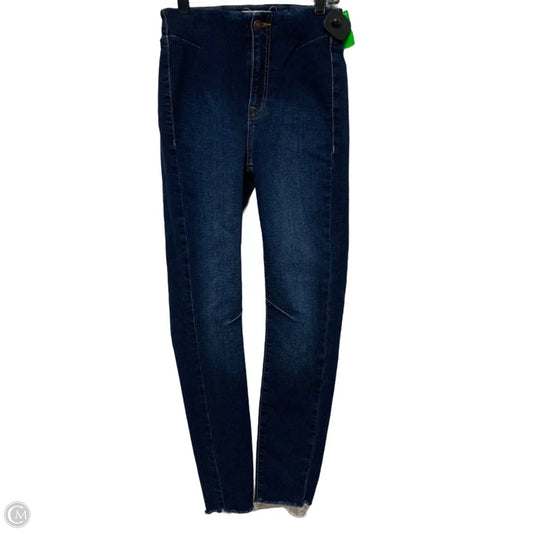 Jeans Skinny By We The Free In Blue Denim, Size: 4