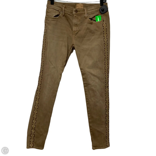 Jeans Skinny By Driftwood In Brown, Size: 4