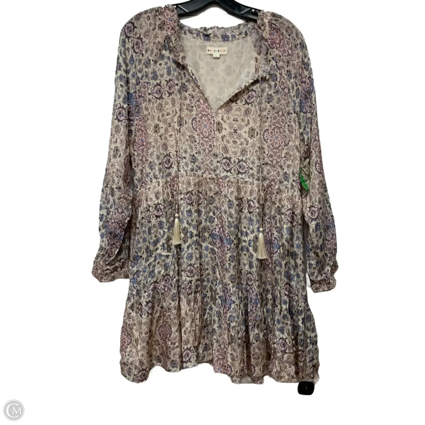 Dress Casual Short By Roller Rabbit In Floral Print, Size: M