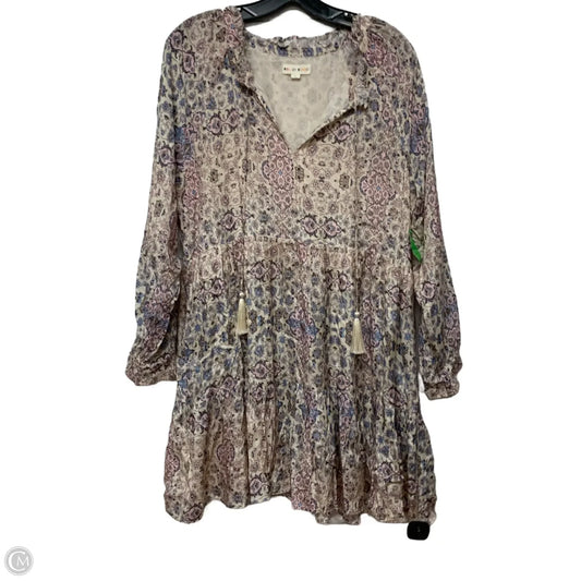 Dress Casual Short By Roller Rabbit In Floral Print, Size: M