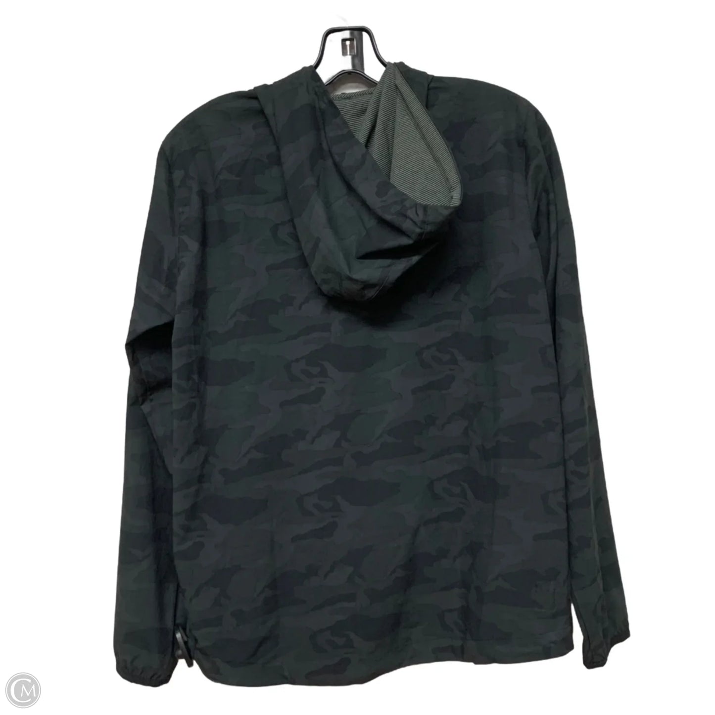 Athletic Jacket By Vuori In Camouflage Print, Size: S
