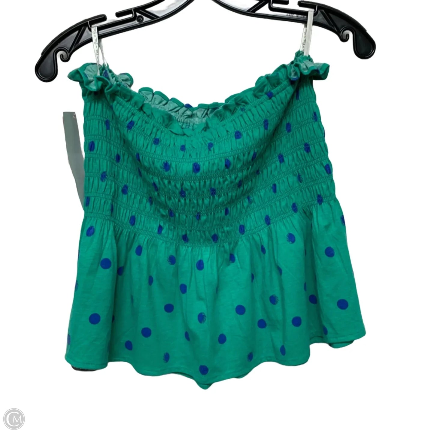 Top Sleeveless Designer By Lilly Pulitzer In Blue & Green, Size: M