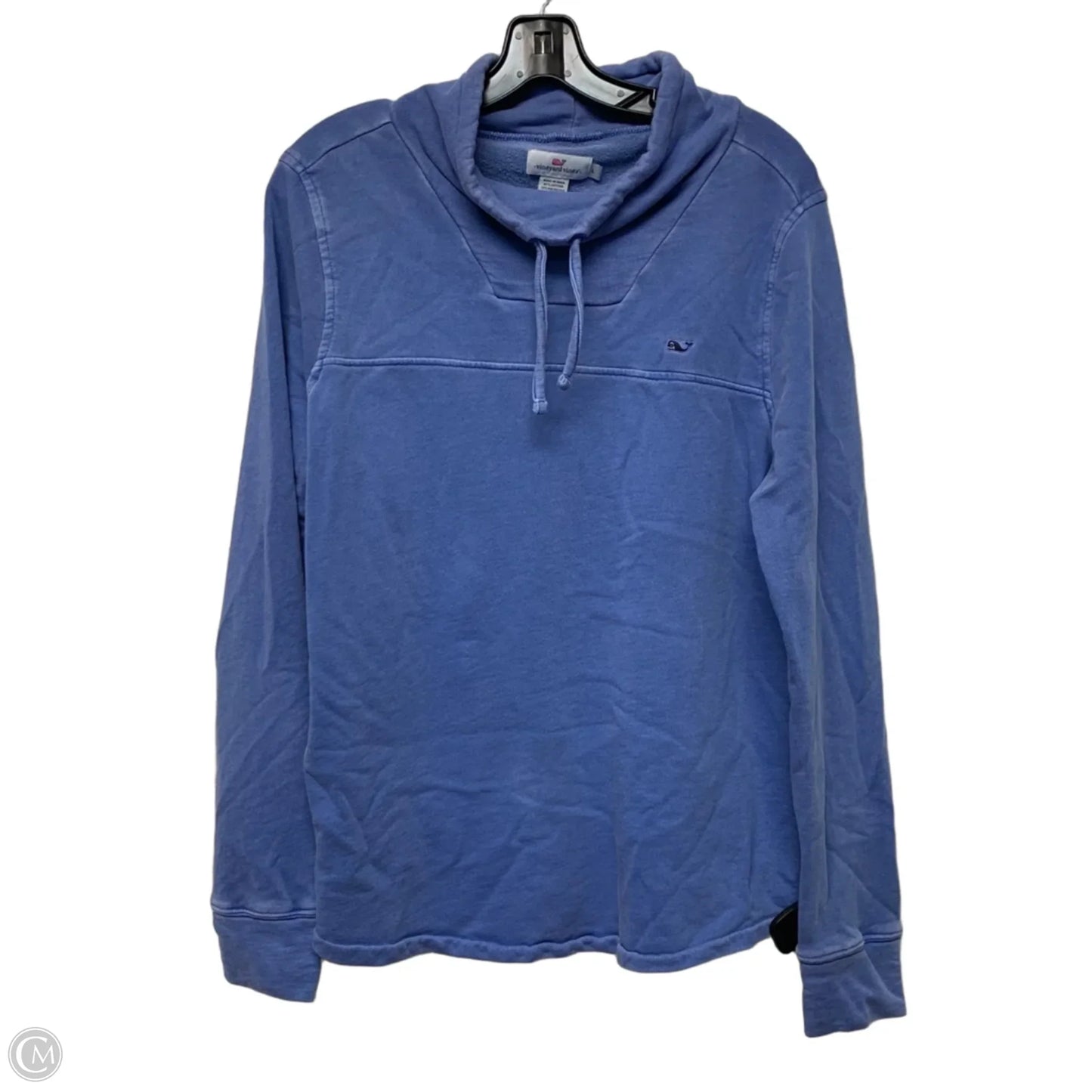 Sweatshirt Collar By Vineyard Vines In Blue, Size: L