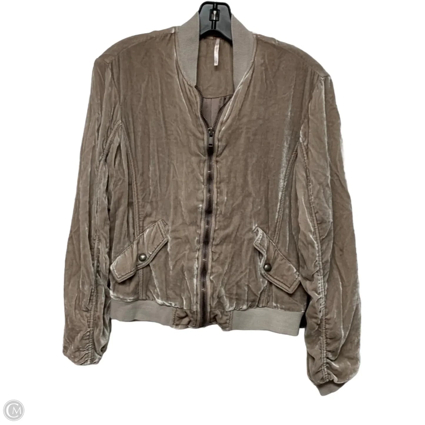 Jacket Other By Free People In Taupe, Size: Xs