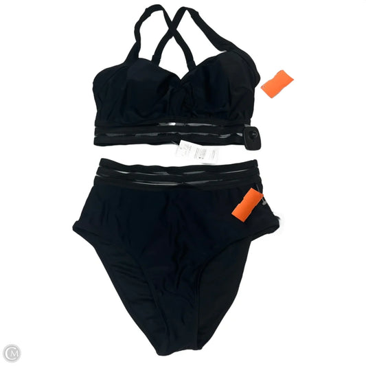 Swimsuit 2pc By Cupshe In Black, Size: M