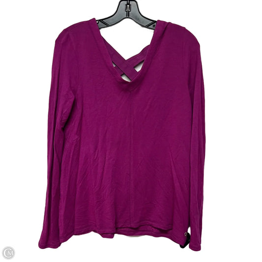 Top Long Sleeve Designer By Lilly Pulitzer In Purple, Size: S