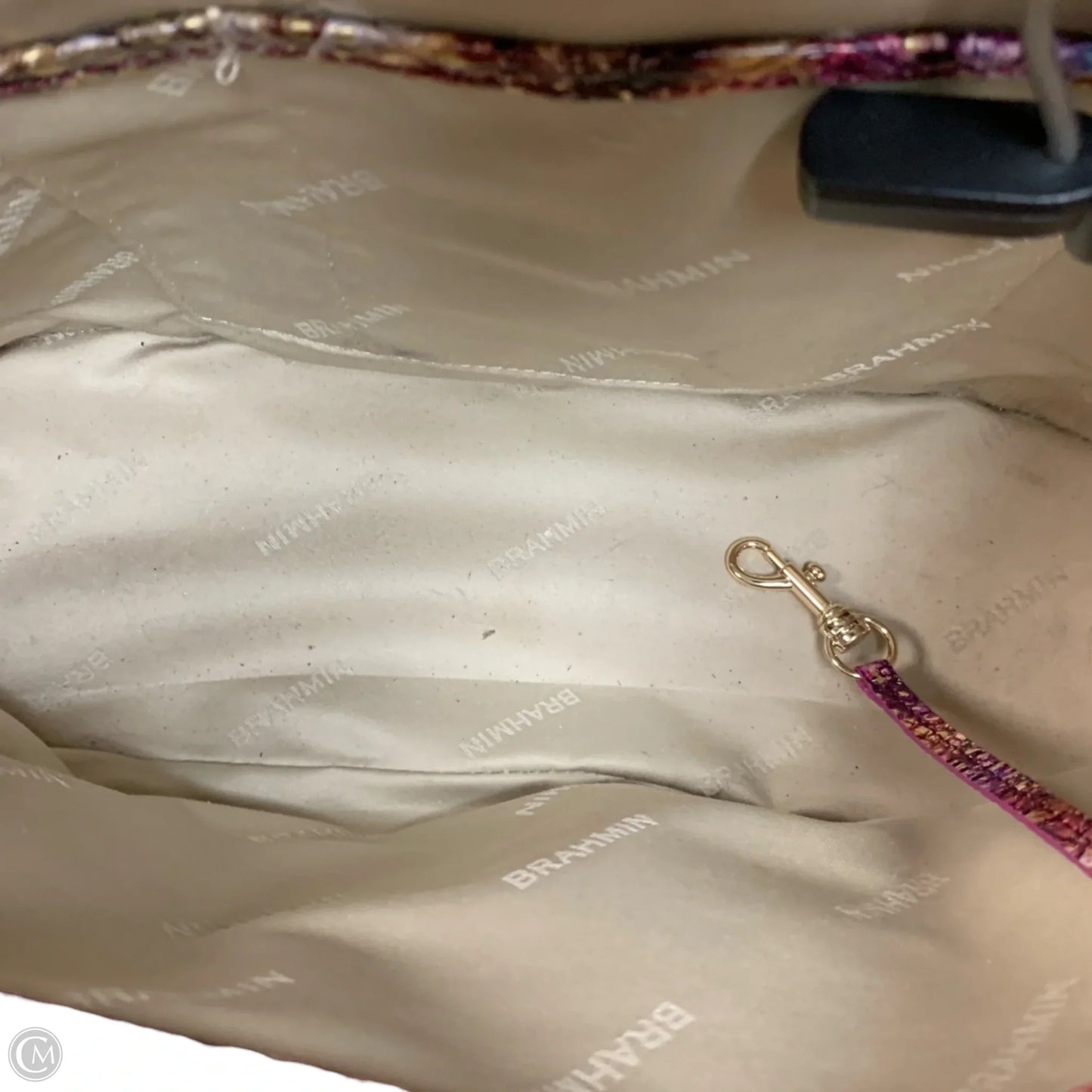 Handbag Designer By Brahmin, Size: Large