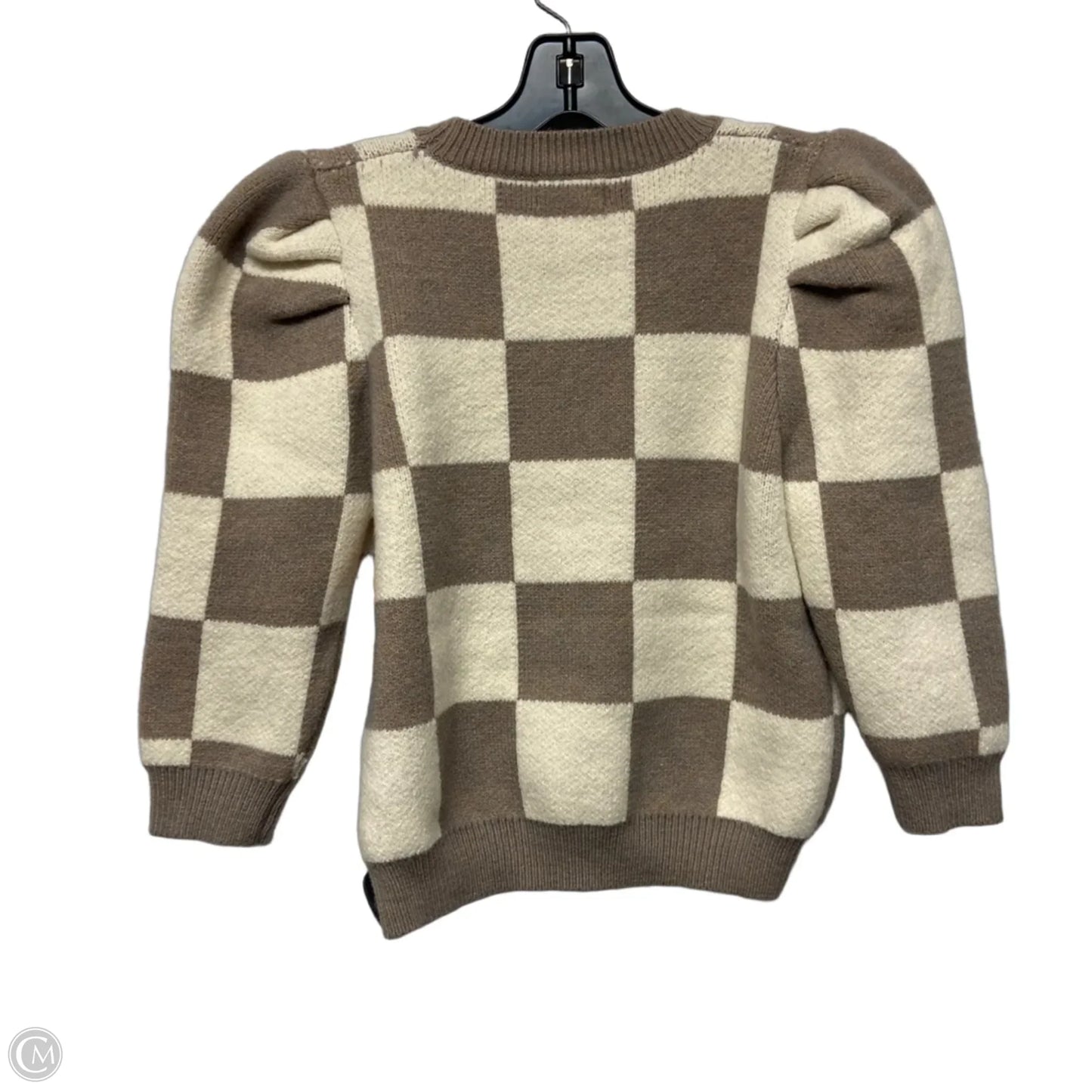 Sweater By &merci In Brown & Cream, Size: M
