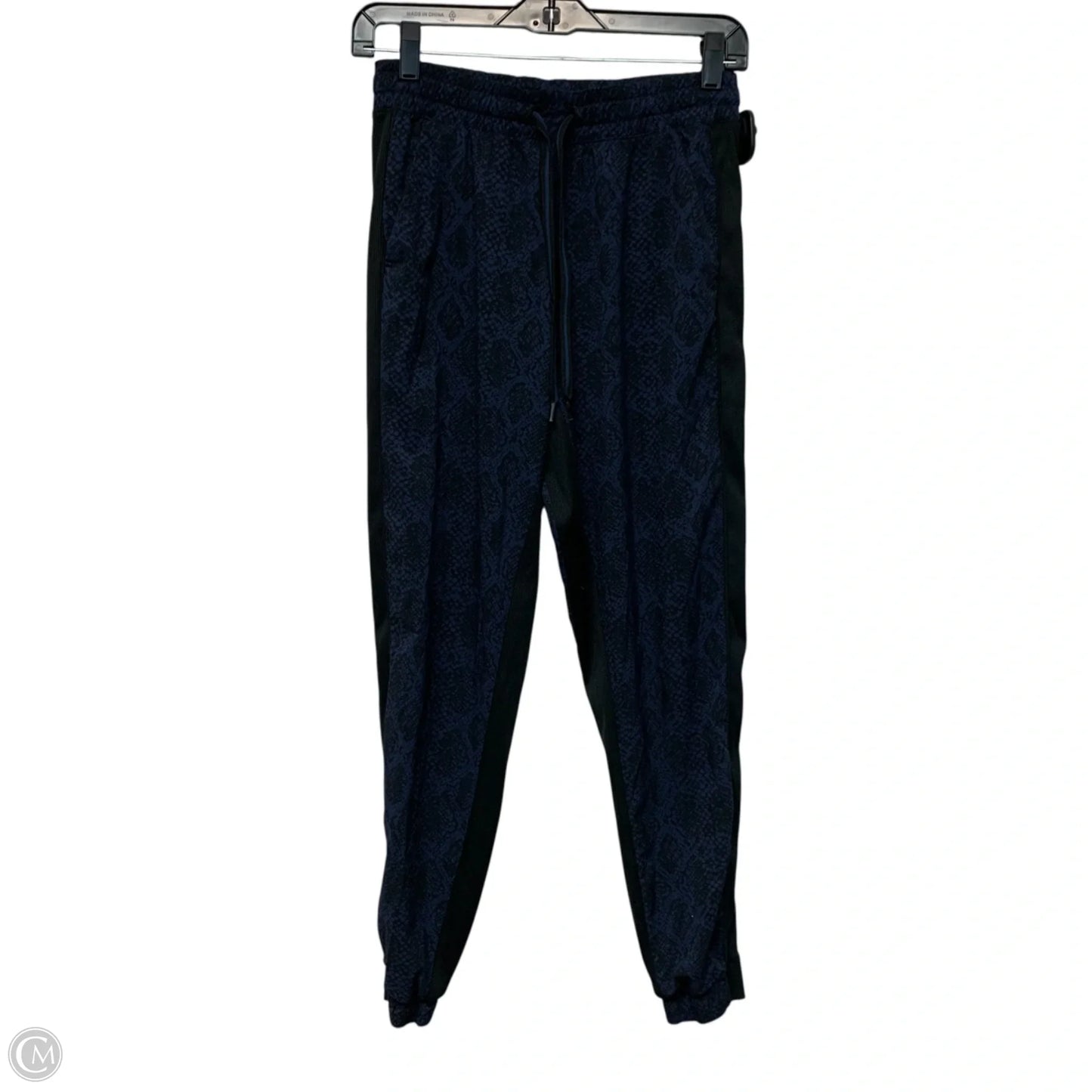 Athletic Pants By Athleta In Black & Blue, Size: Xs