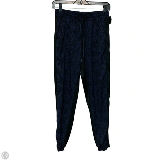 Athletic Pants By Athleta In Black & Blue, Size: Xs