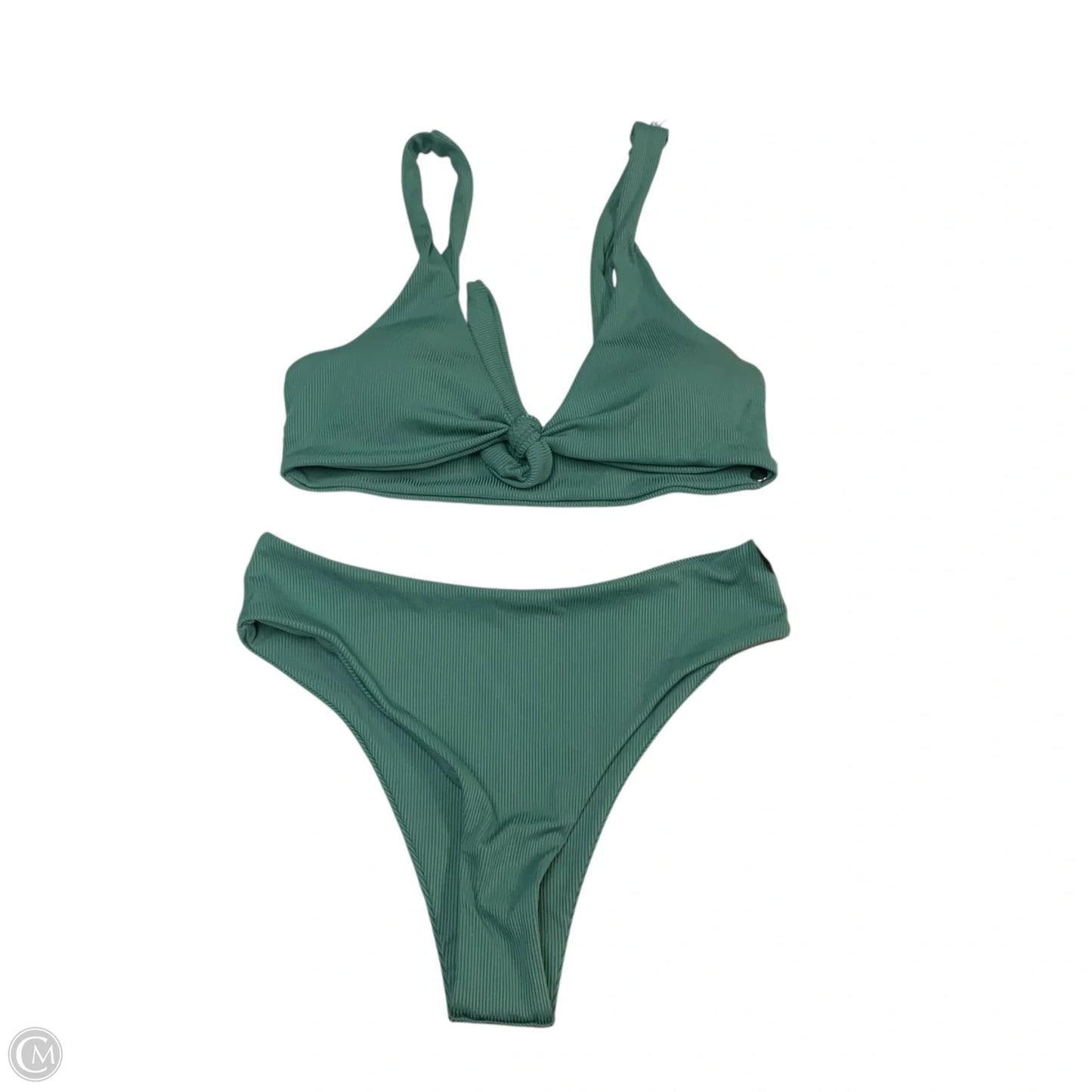 Swimsuit 2pc By Zaful In Green, Size: M