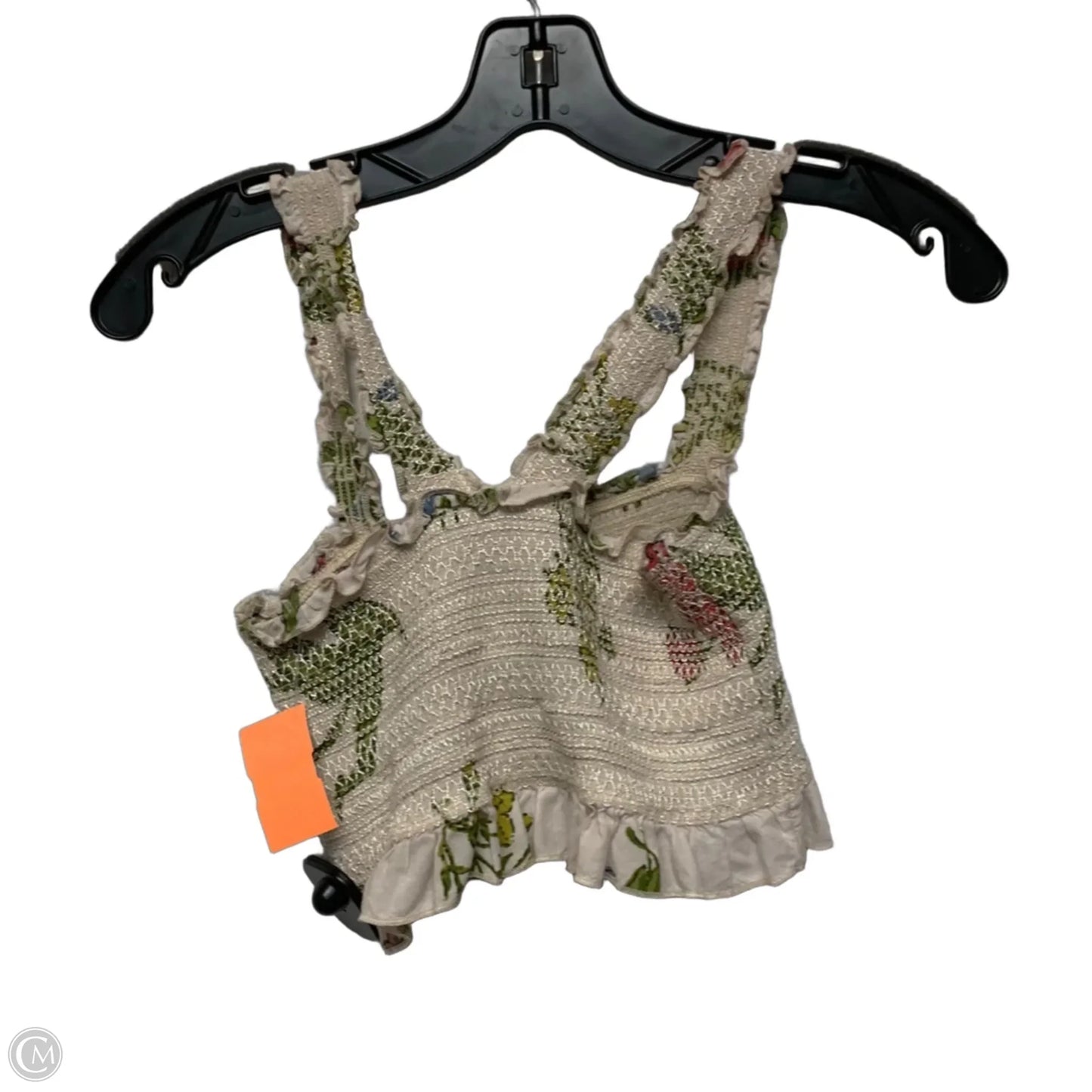 Top Sleeveless By Out From Under In Floral Print, Size: S