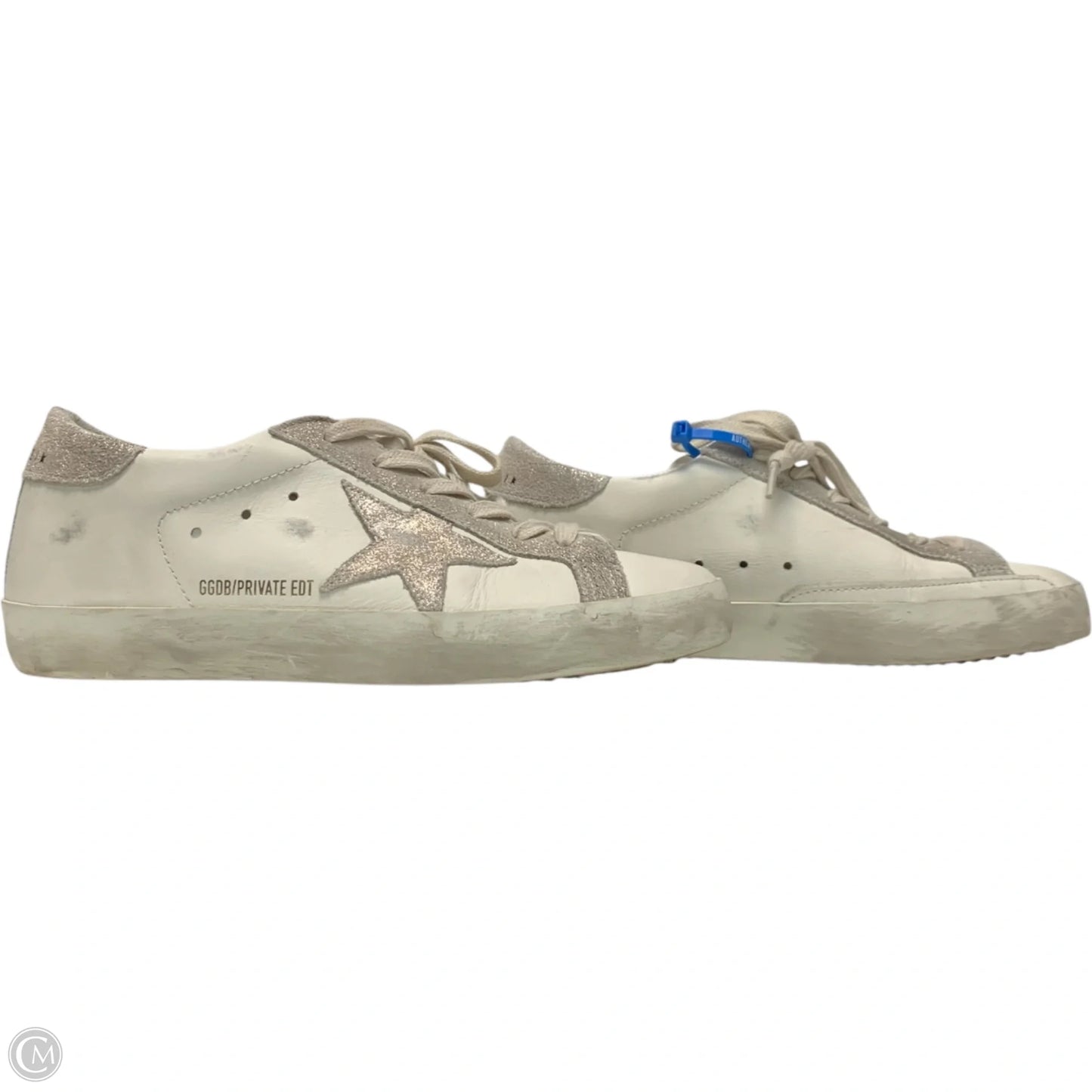 Shoes Luxury Designer By Golden Goose In Cream, Size: 6