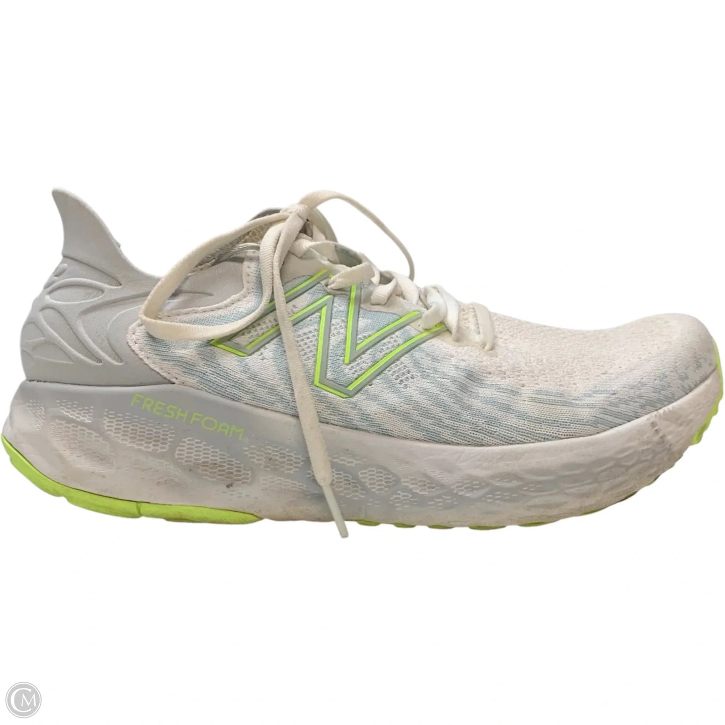 Shoes Athletic By New Balance In Green & Grey, Size: 10