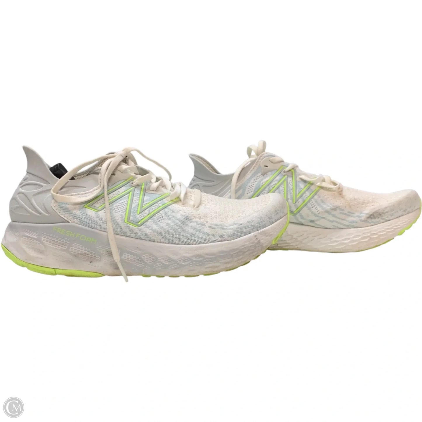 Shoes Athletic By New Balance In Green & Grey, Size: 10