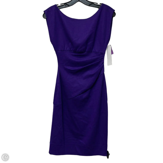 Dress Designer By Diane Von Furstenberg In Purple, Size: Xs