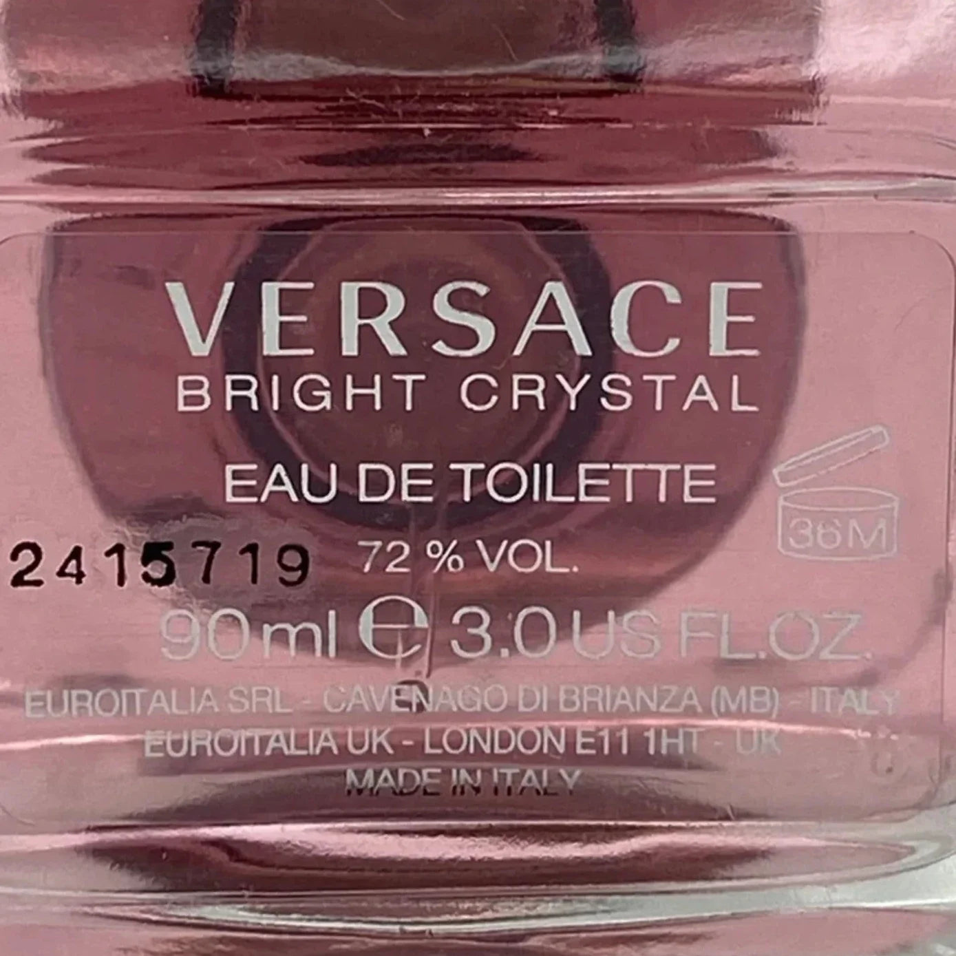 Fragrance Luxury Designer By Versace, Size: 3 fl oz