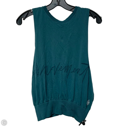 Athletic Tank Top By Free People In Blue, Size: Xs