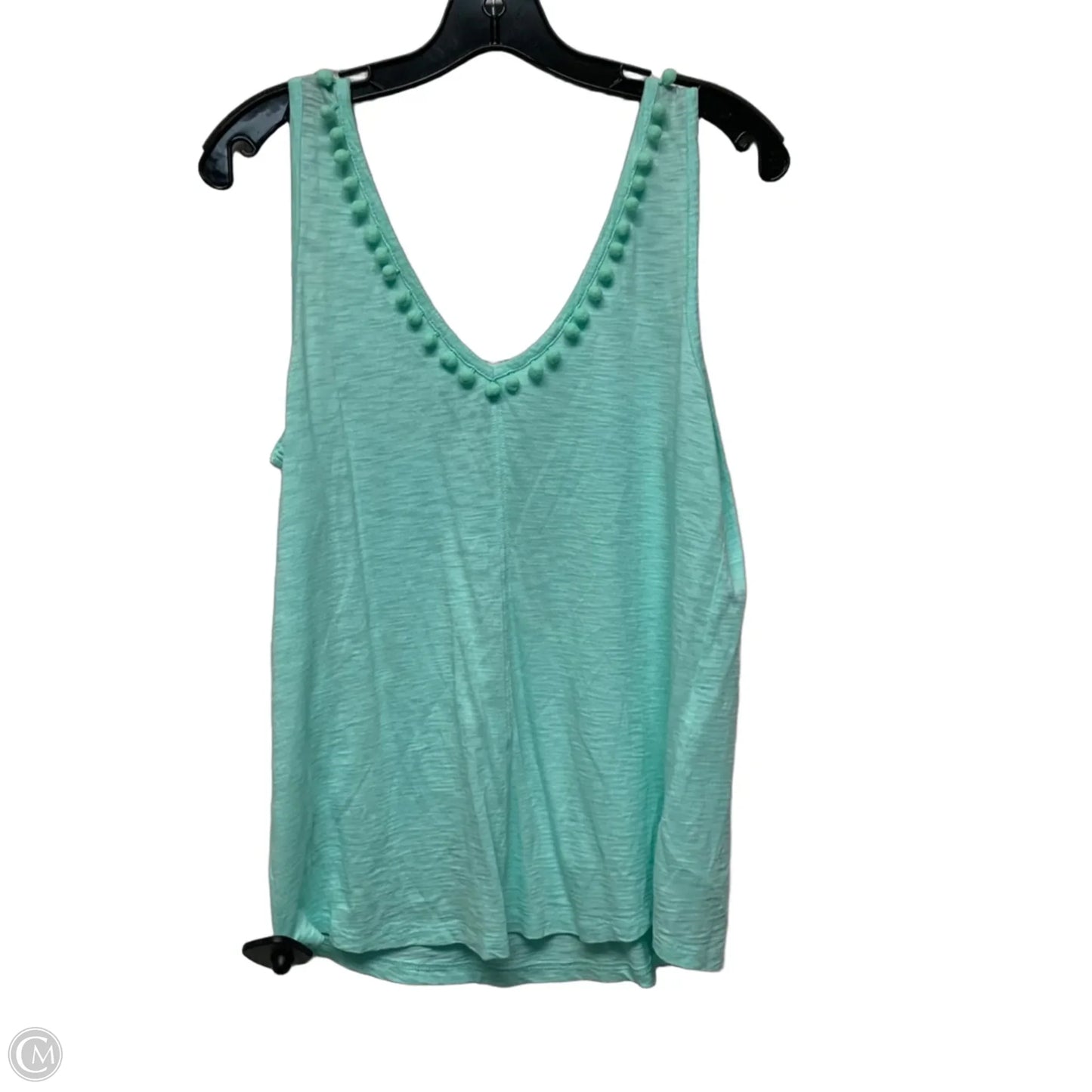 Top Sleeveless Designer By Lilly Pulitzer In Blue, Size: M