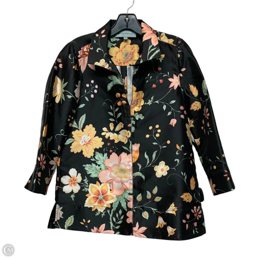 Top Long Sleeve Designer By Tuckernuck In Floral Print, Size: Xs