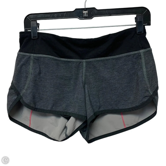 Athletic Shorts By Lululemon In Grey, Size: S