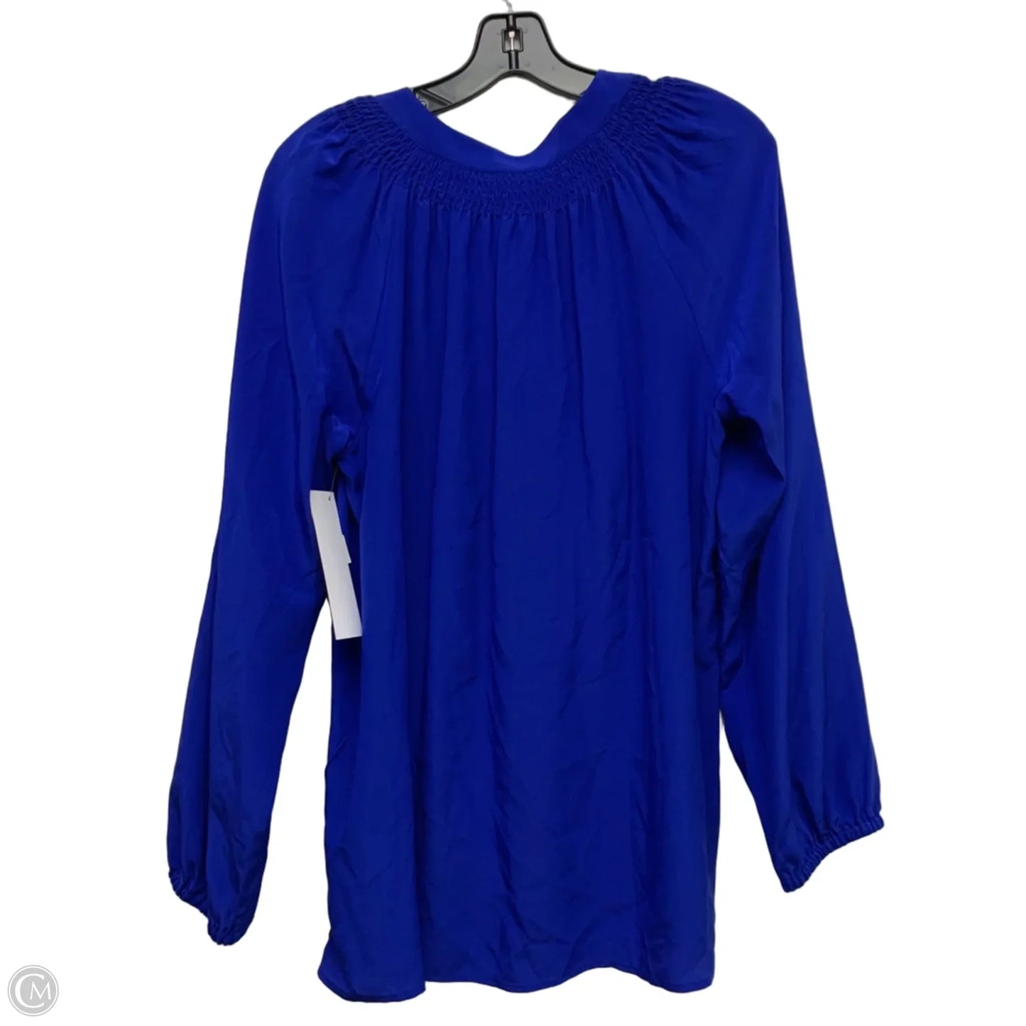 Top Long Sleeve Designer By Lilly Pulitzer In Blue, Size: L