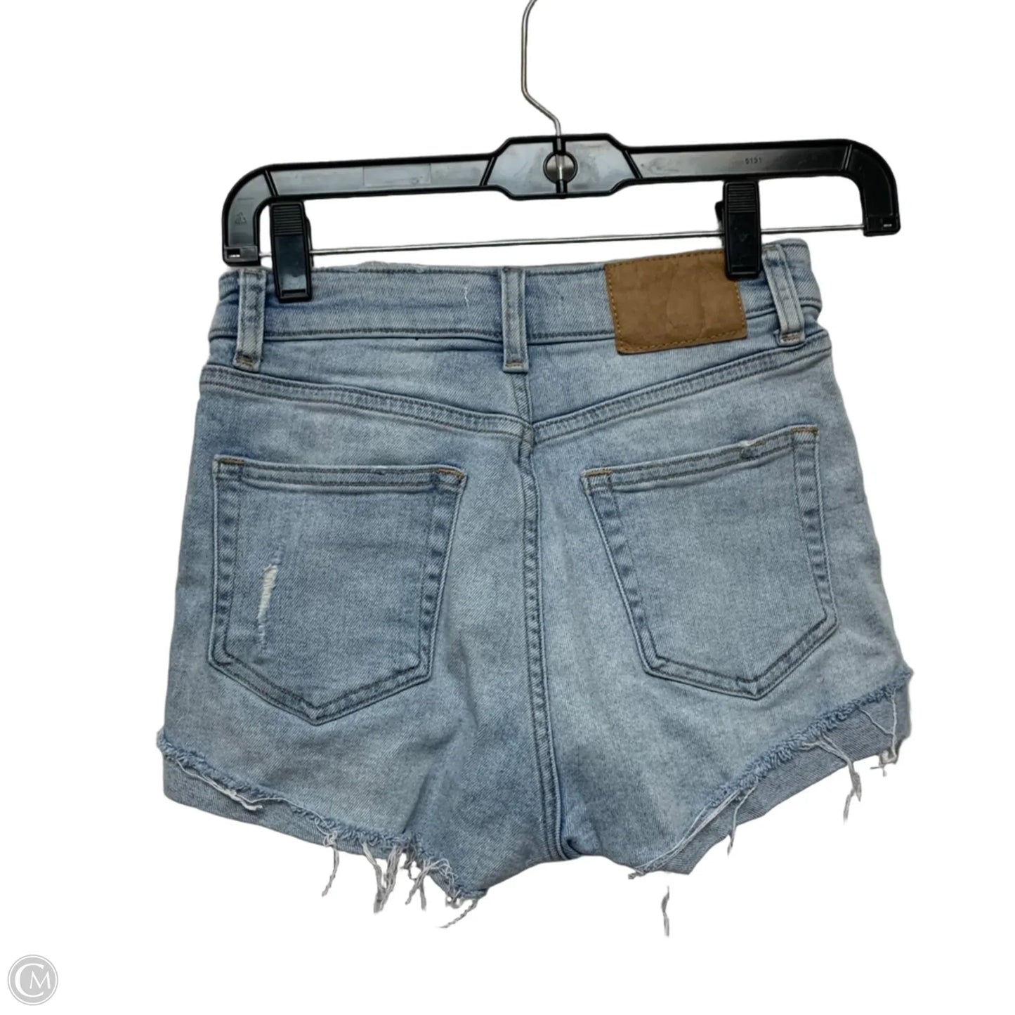 Shorts By H&m In Blue Denim, Size: 2