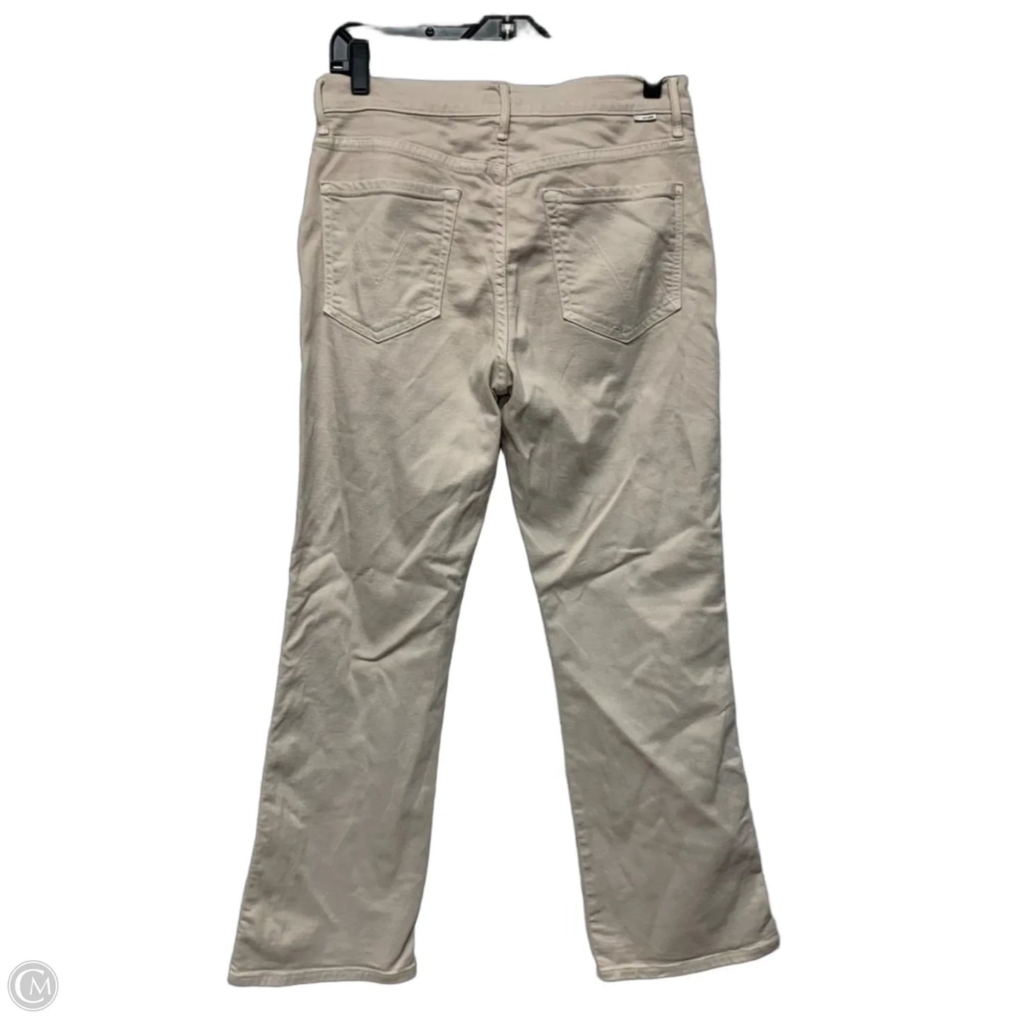 Jeans Designer By Mother In Cream, Size: 12