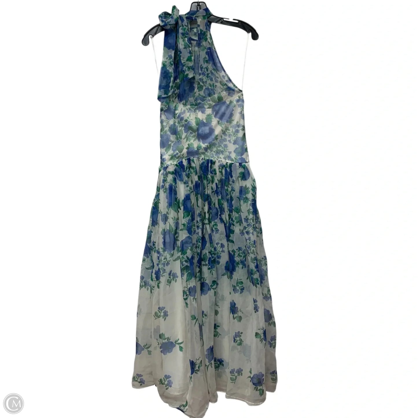 Dress Casual Maxi By Bhldn In Blue & Green, Size: Xs