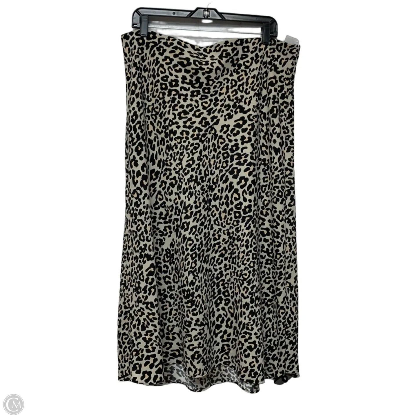 Skirt Maxi By Loft In Animal Print, Size: Xl