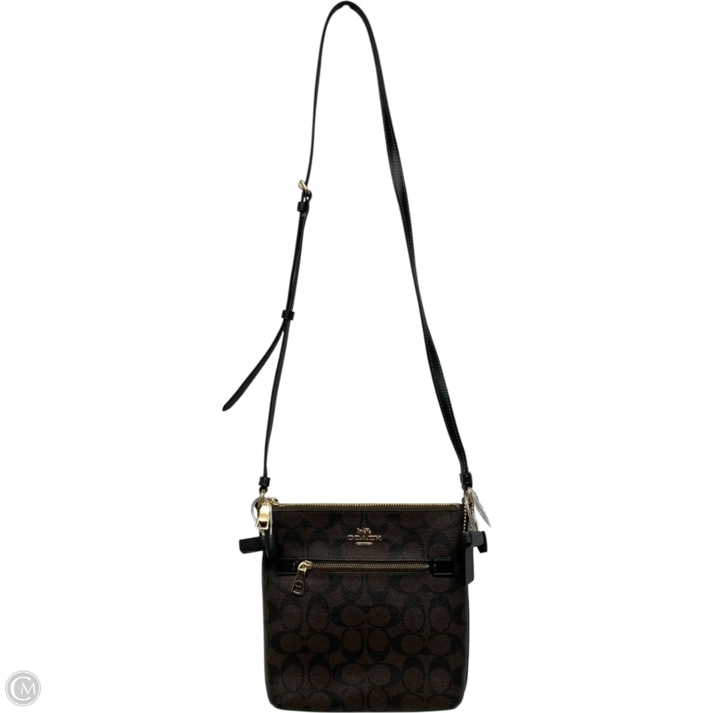 Crossbody Designer By Coach, Size: Small