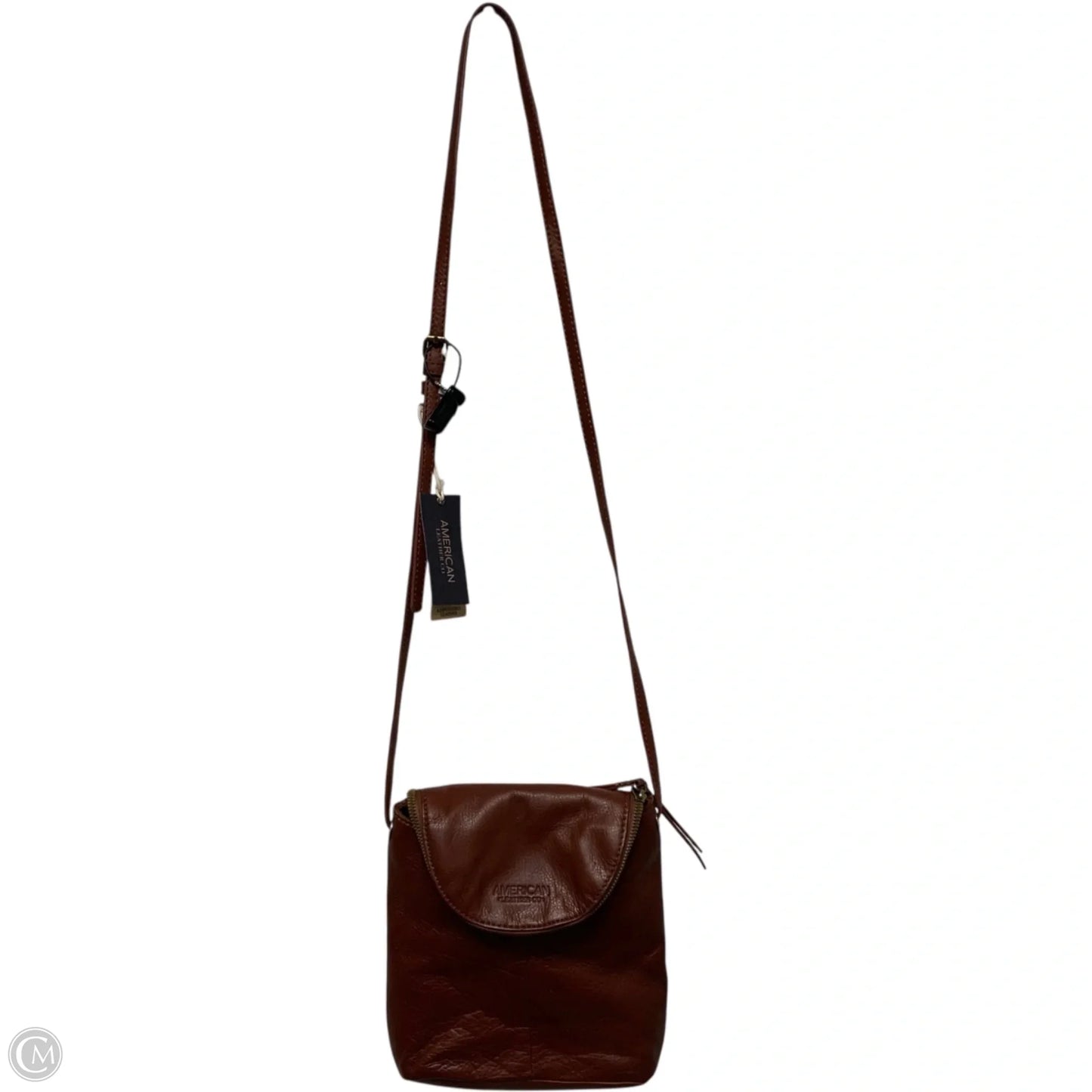 Crossbody Leather By American Leather, Size: Medium