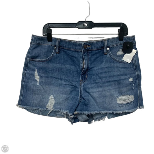 Shorts By Aerie In Blue Denim, Size: L