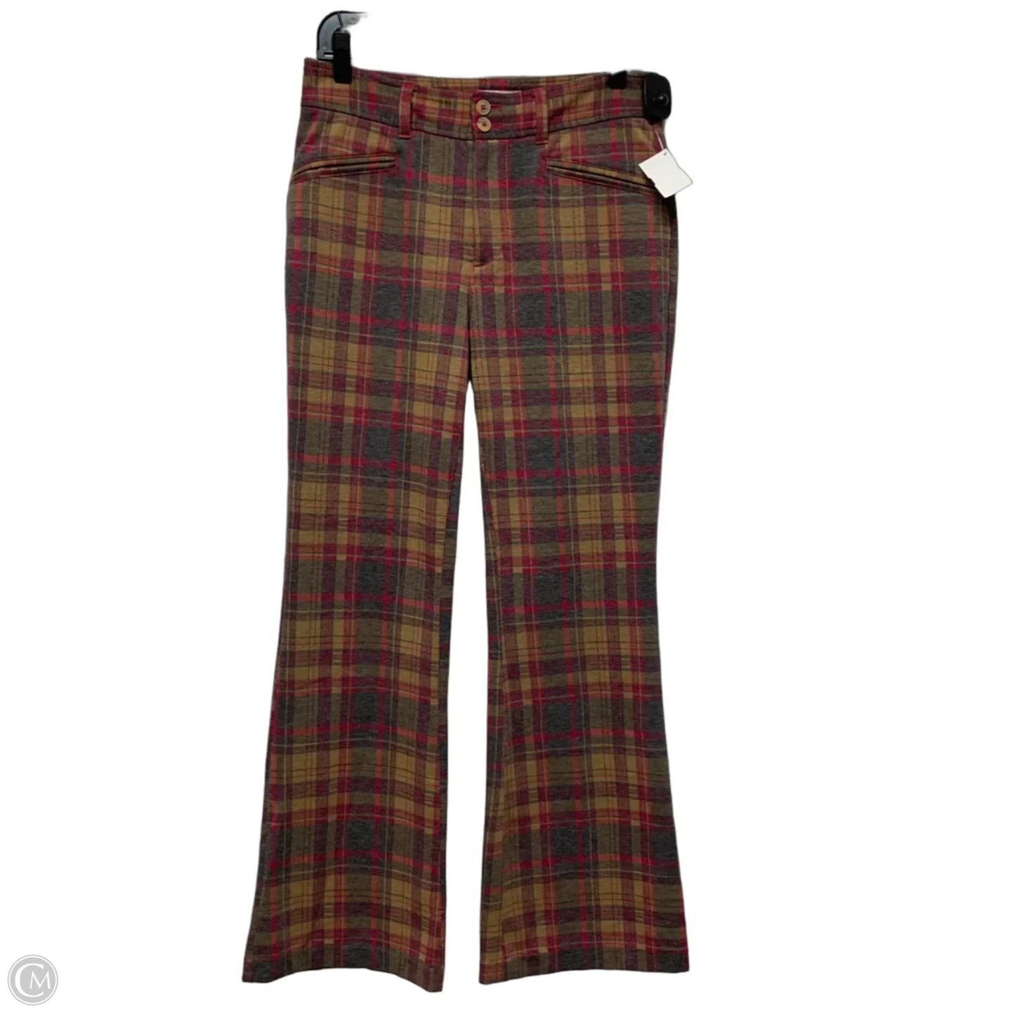 Pants Other By Anthropologie In Plaid Pattern, Size: 6