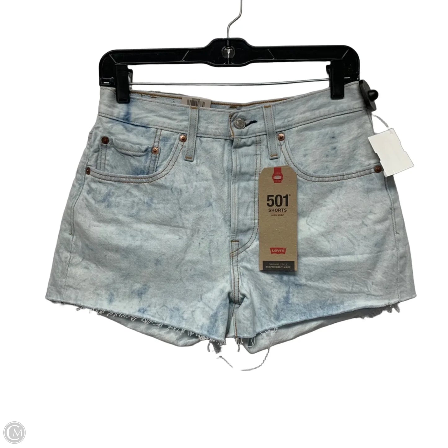 Shorts By Levis In Blue Denim, Size: 4